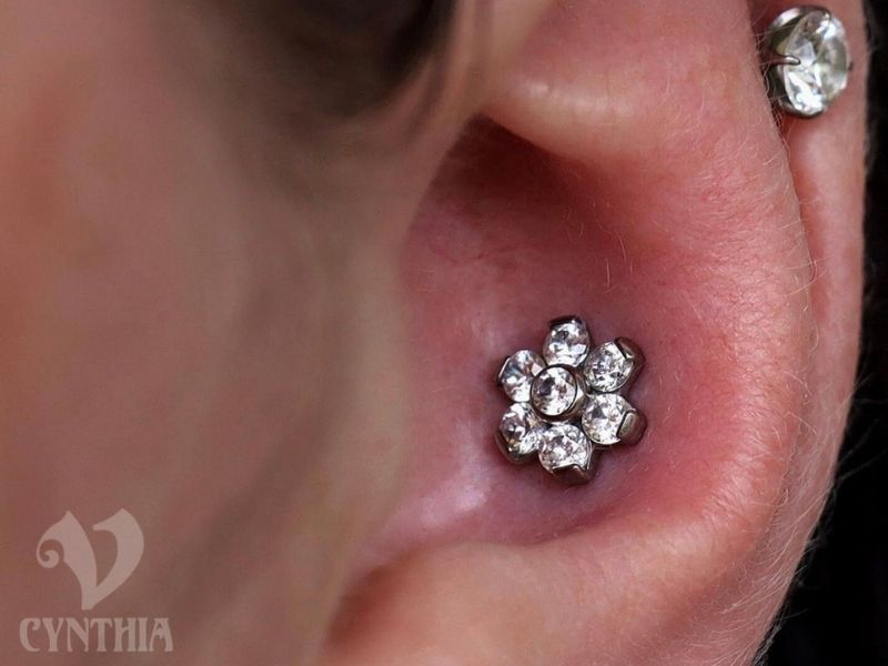 Ear Piercing by Cynthia