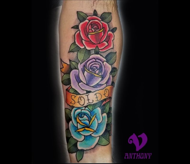 Three Roses Tattoo