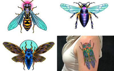 Insect tattoo