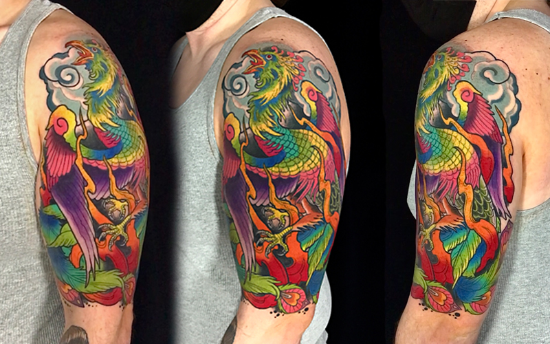 Phoenix color... - Funky Rooster Tattoo and Art Studio | Facebook