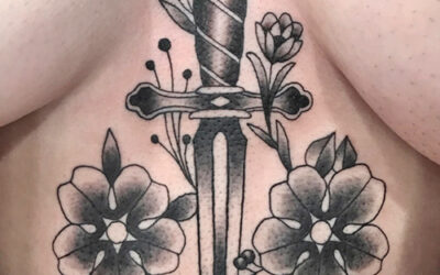 Traditional Dagger Tattoo