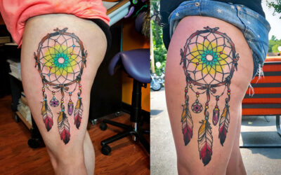 dreamcatcher tattoos