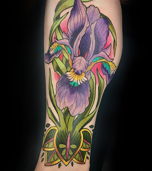 Iris tattoo