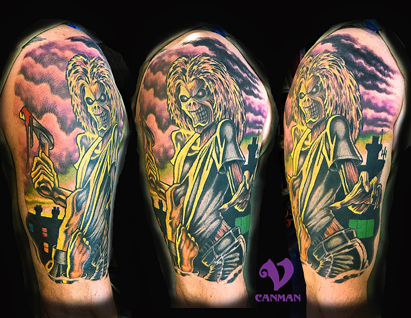 Iron Maiden Tattoo Visions Tattoo And Piercing