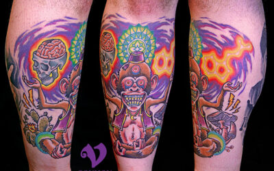 Psychedelic tattoo