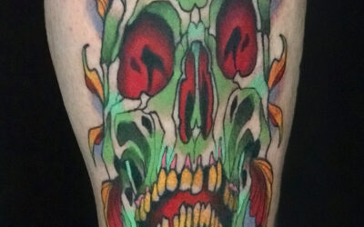 Skull tattoo