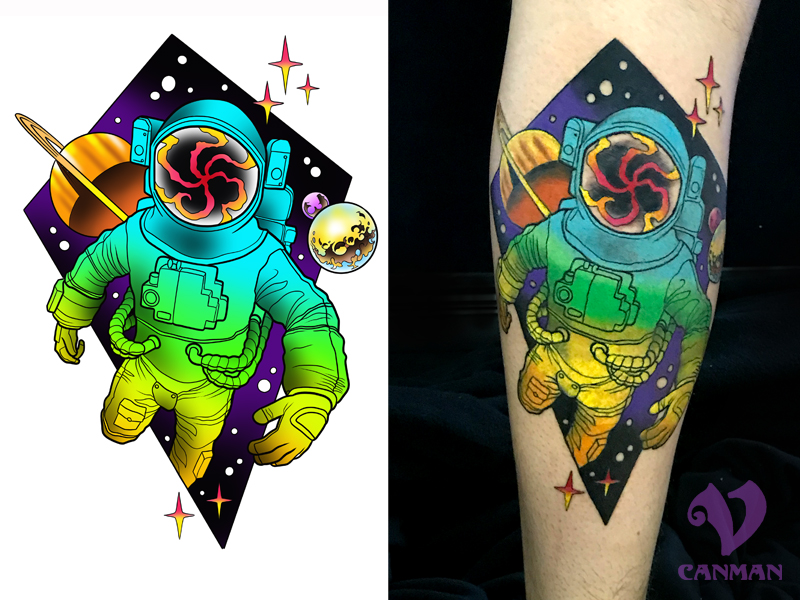 The Meaning Behind Astronaut Tattoos 5 Things You Didnt Know  Impeccable  Nest
