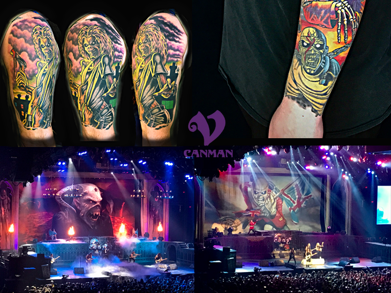 Iron Maiden tattoo