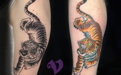 Color or black and grey tattoos