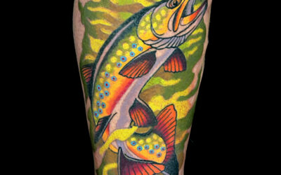 Fishing tattoo