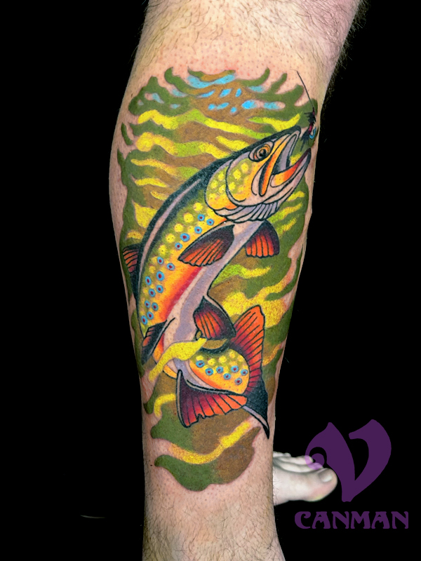 Traditional Fish tattoo women at theYoucom