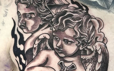 Cherub tattoo