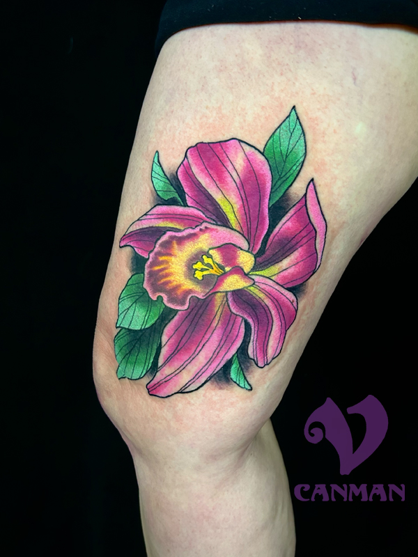 Tattoo uploaded by Brandon Adams • #hawaii #tribute #hawaiian #hibiscus # flower #plumeria #color #traditional #neotraditional • Tattoodo