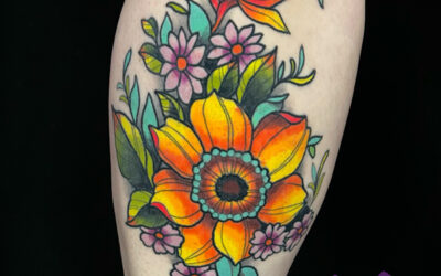 Wildflower tattoo