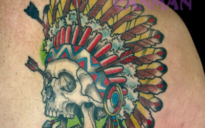 Indian chief tattoo