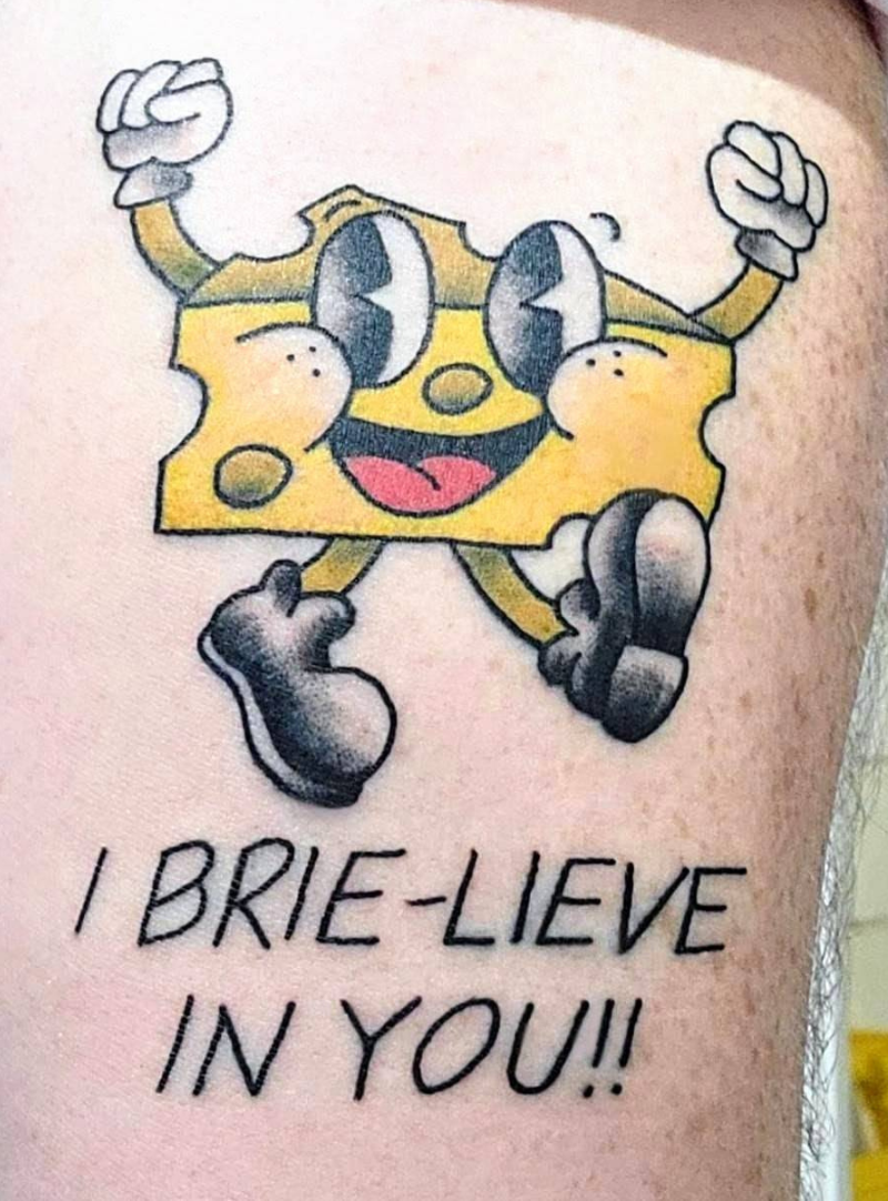 Cheese Tattoo